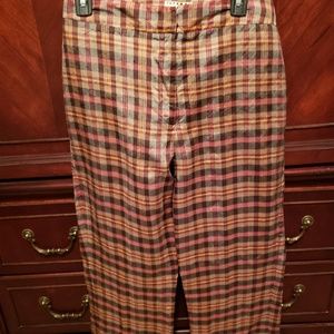 EUC ICE Fall Plaid Pants